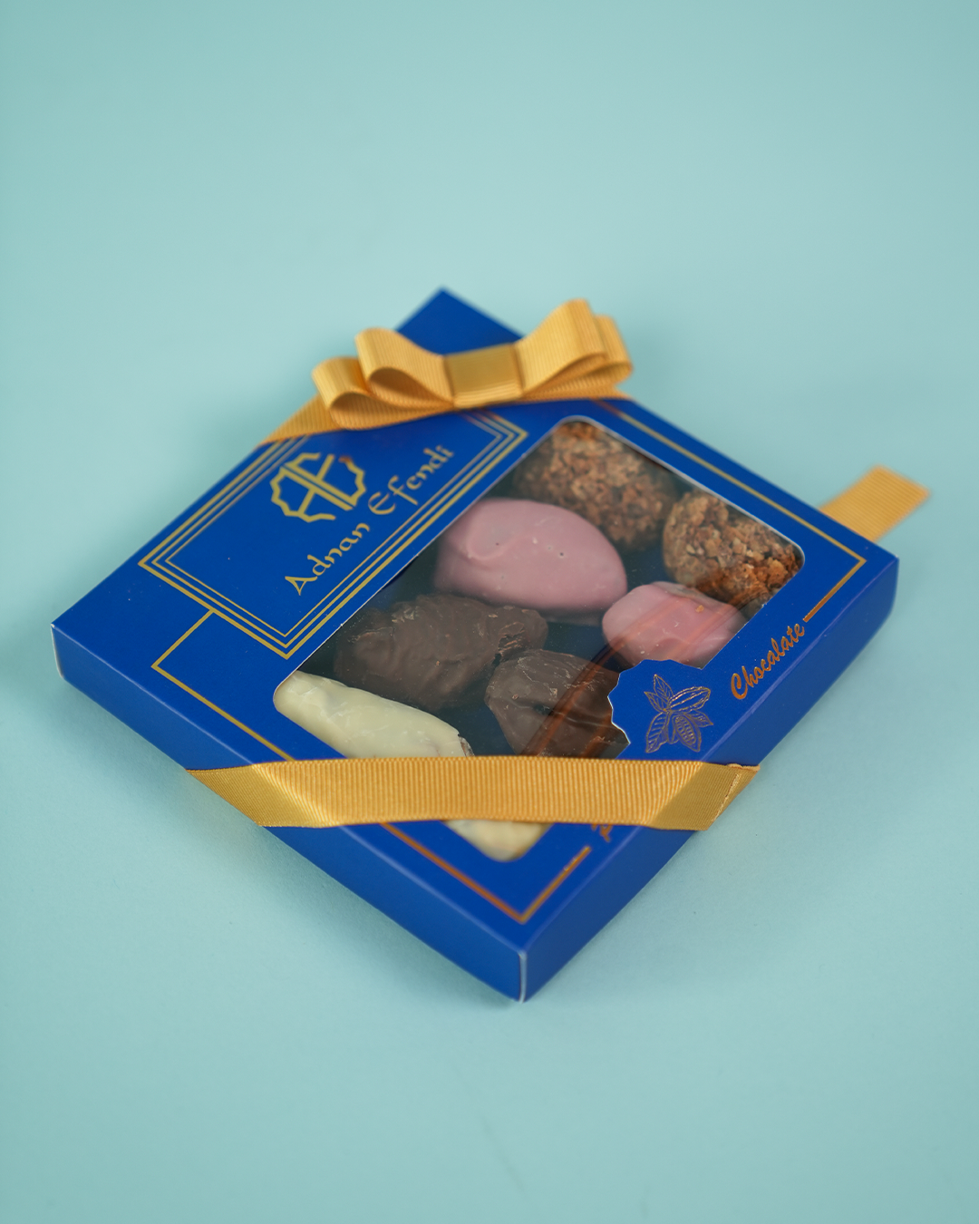 Hediyelik Çikolatalı Hurma Kutusu