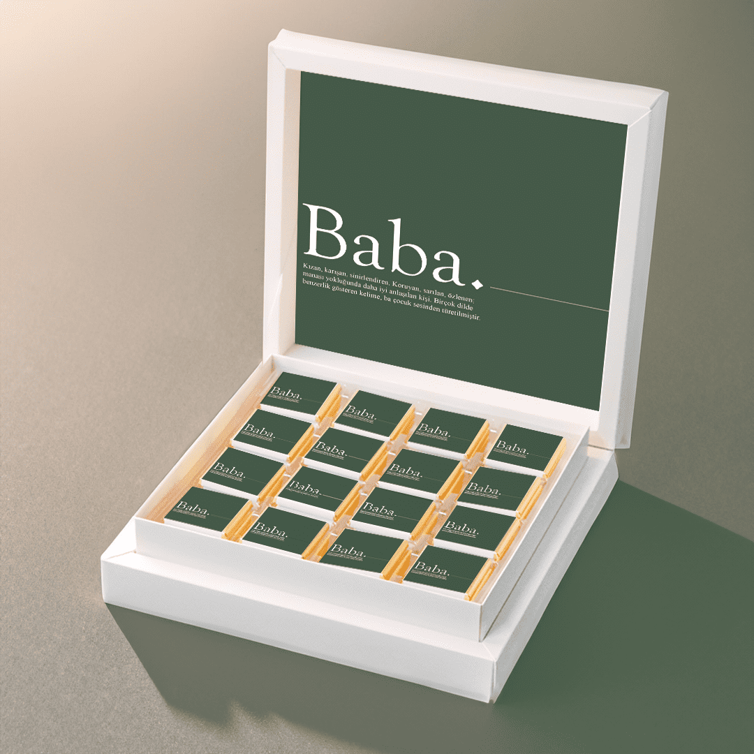 48 Adetli Madlen Babalar Günü Çikolata