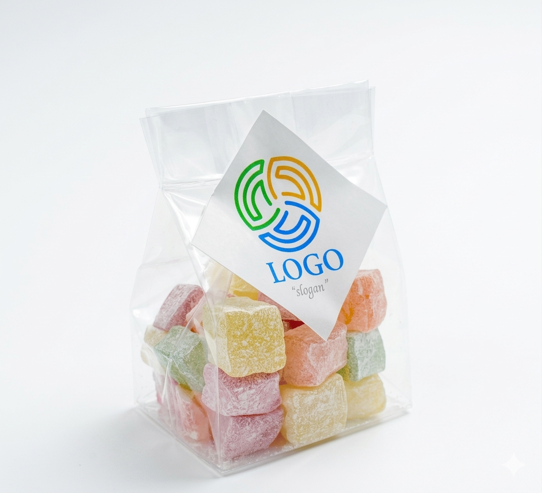 Kurumsal Logolu İkramlık Kuş Lokumu Paketi