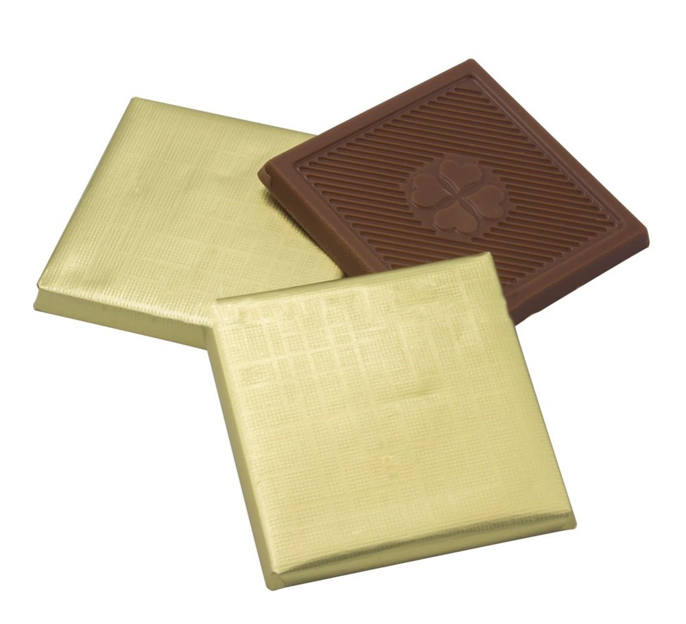 Gold Yaldızlı Sütlü Madlen Çikolata