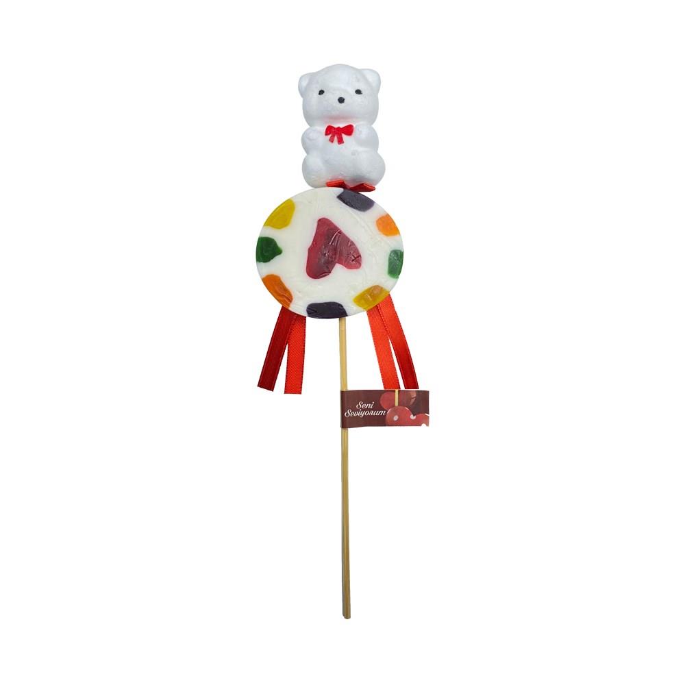 Lolipop Şekerli Ayıcık Dekor