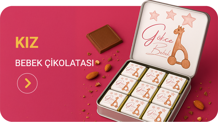 Kız bebek çikolatası