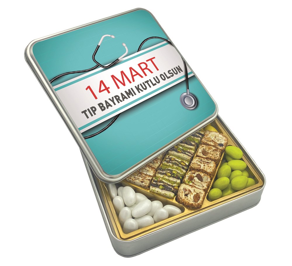 14 Mart Tıp Bayramı Baklava Lokum & Draje