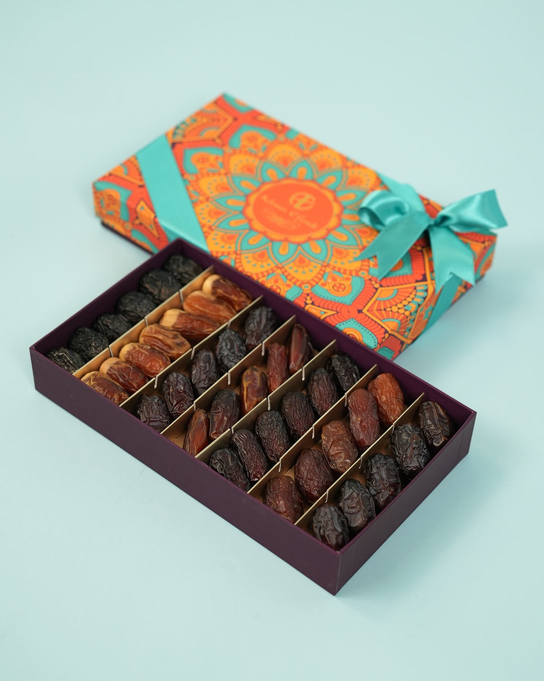 Hediyelik Karışık Hurma Kutusu - Mandala