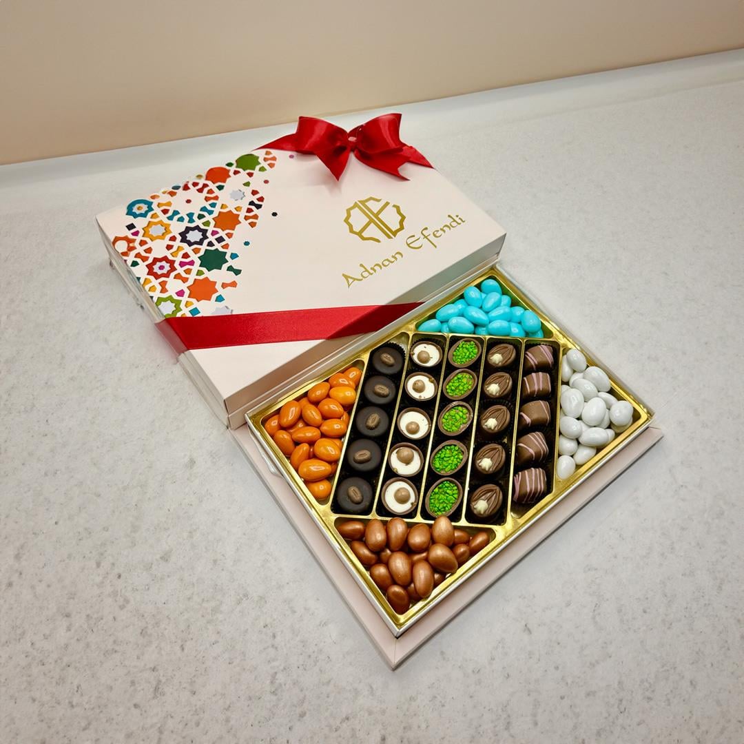 Special Çikolata ve Draje - Antrasit Kutu