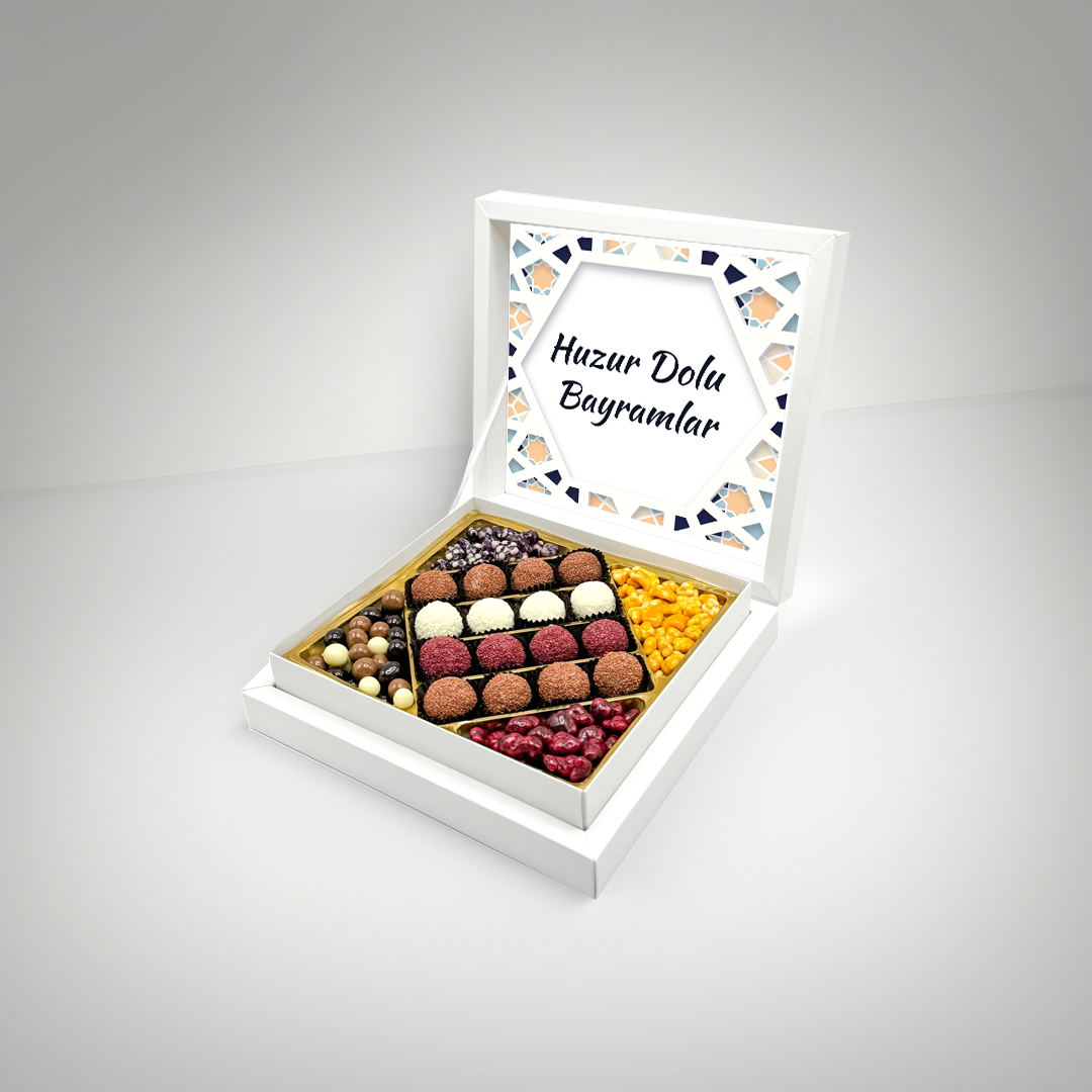 Bayram Hediyesi Karışık Truf Çikolata & Draje