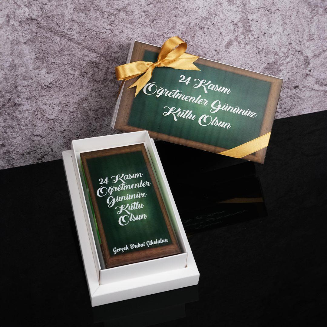 Hediyelik Tablet Dubai Çikolatası Öğretmenler Günü