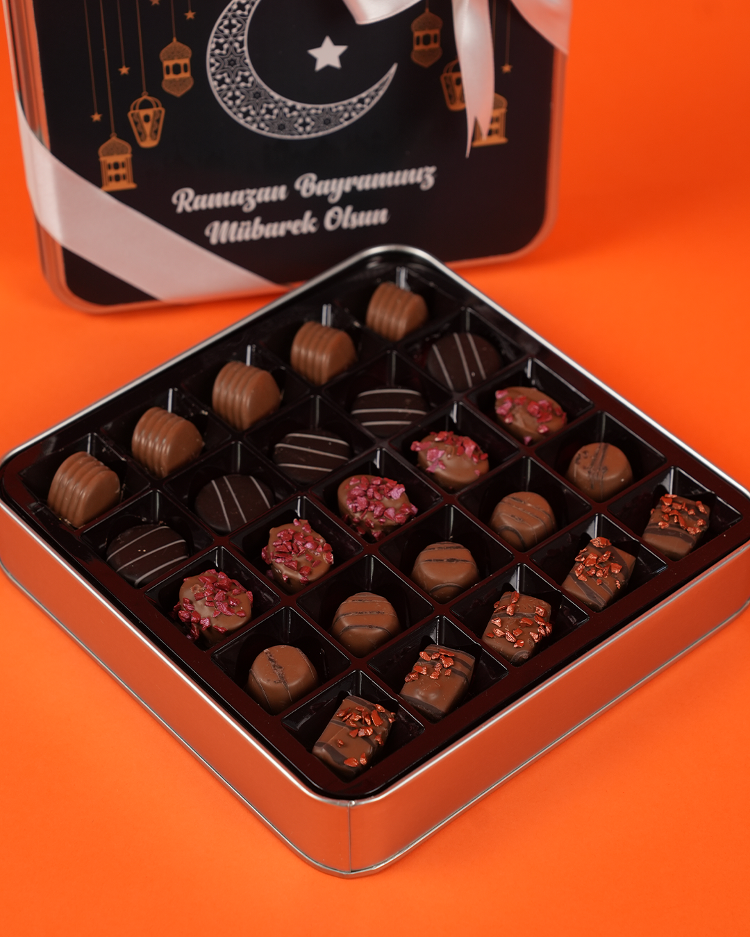 Ramazan Bayramı Hediyesi El Yapımı Çikolata Kutusu