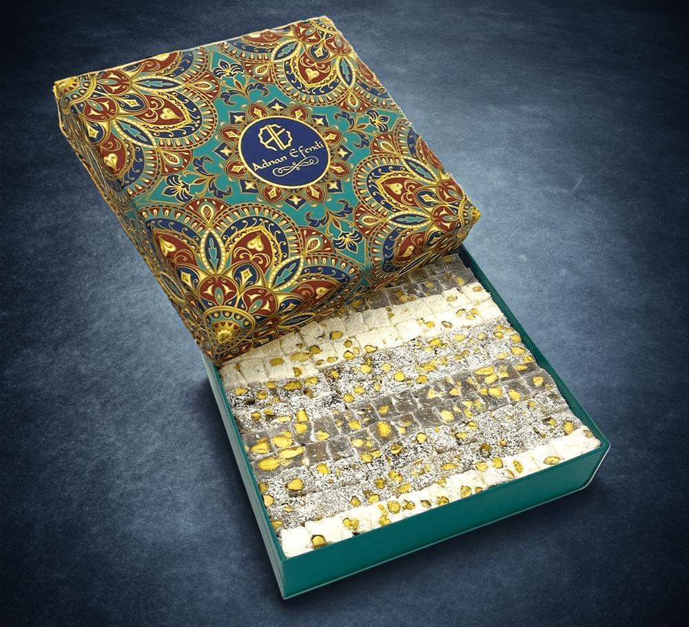 Hediyelik Çifte Kavrulmuş Lokum - Tac Mahal