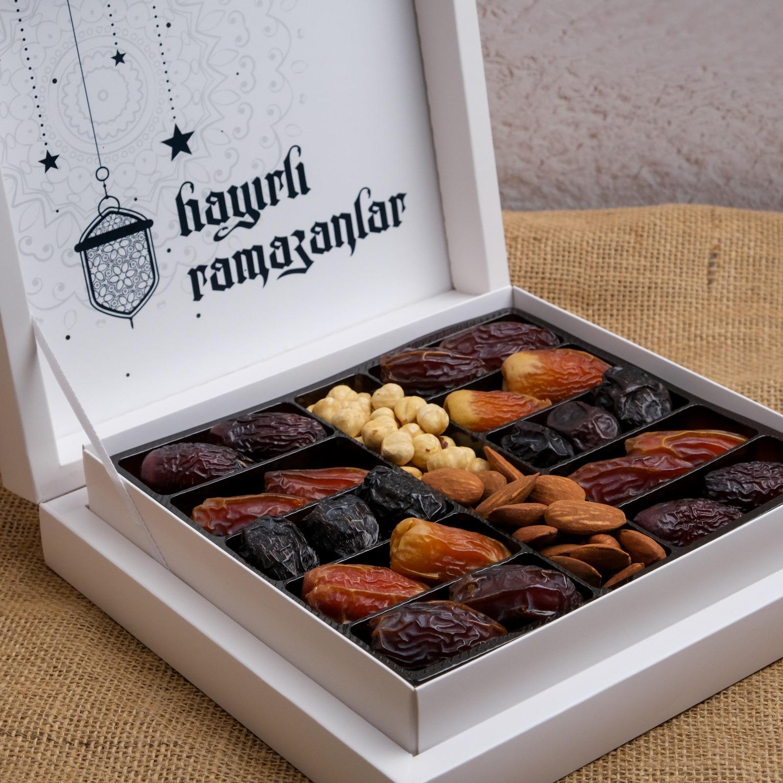 Ramazan Hediyesi Kuruyemişli Hurma Paketi