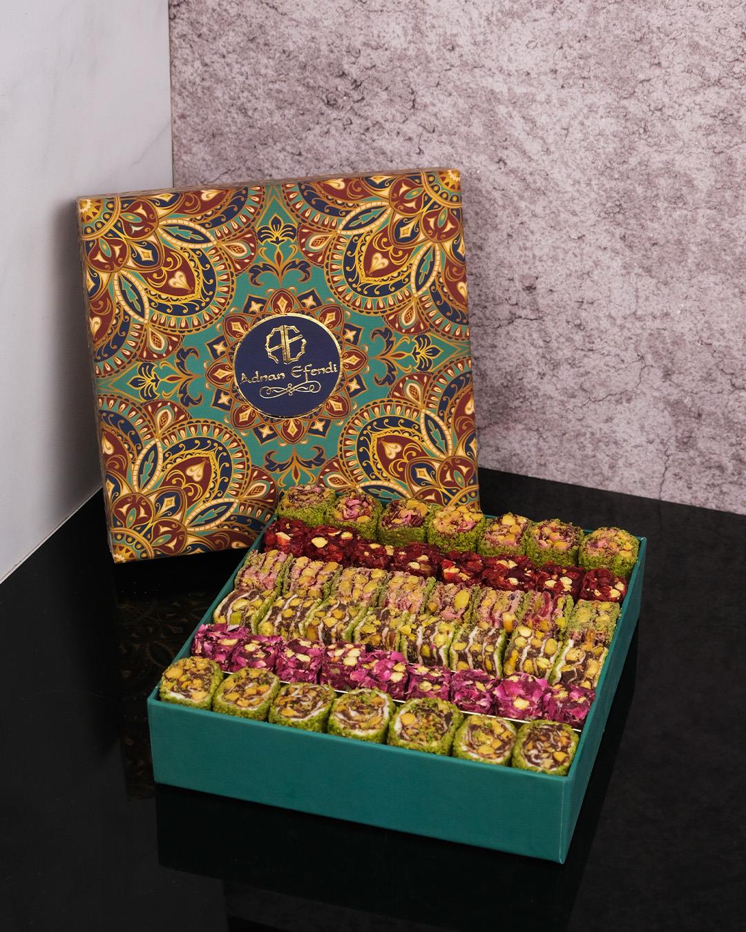 Bayrama Özel Hediyelik Lokum Karışık - Tac Mahal Serisi 