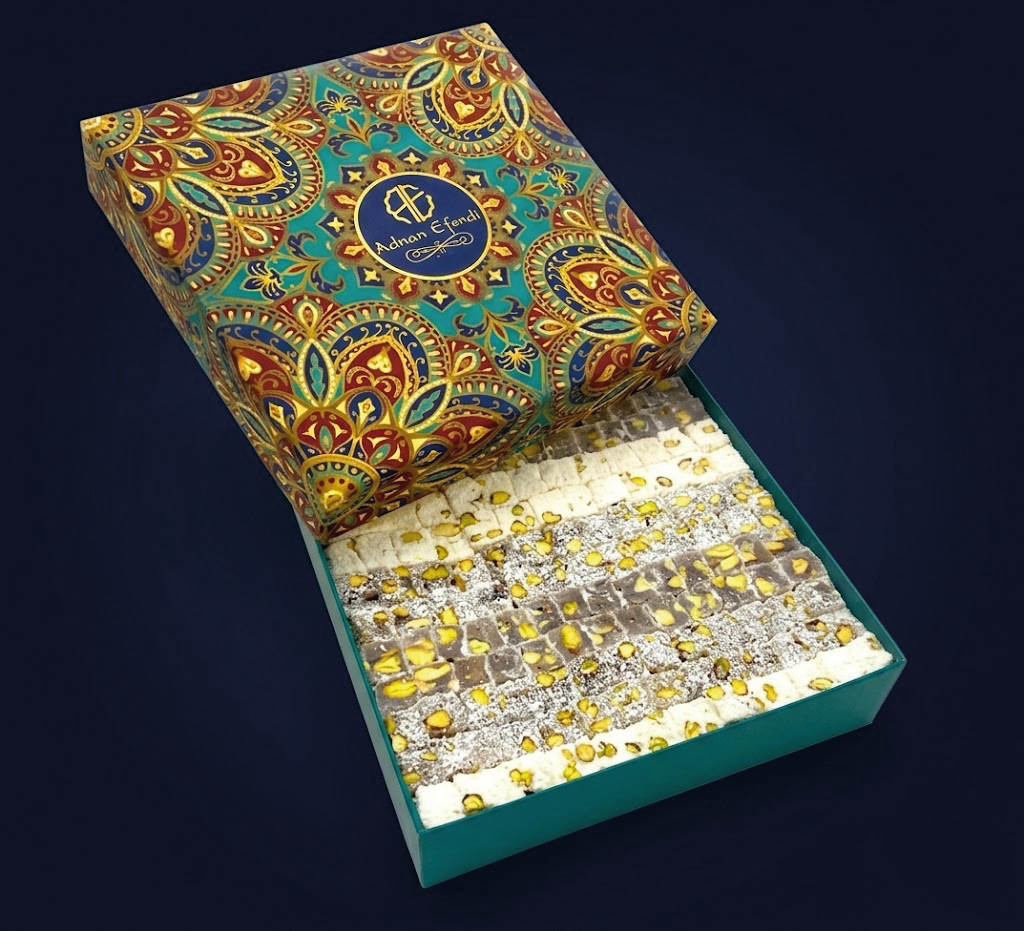 Çifte Kavrulmuş Lokum Hediyelik Kutu Tac Mahal