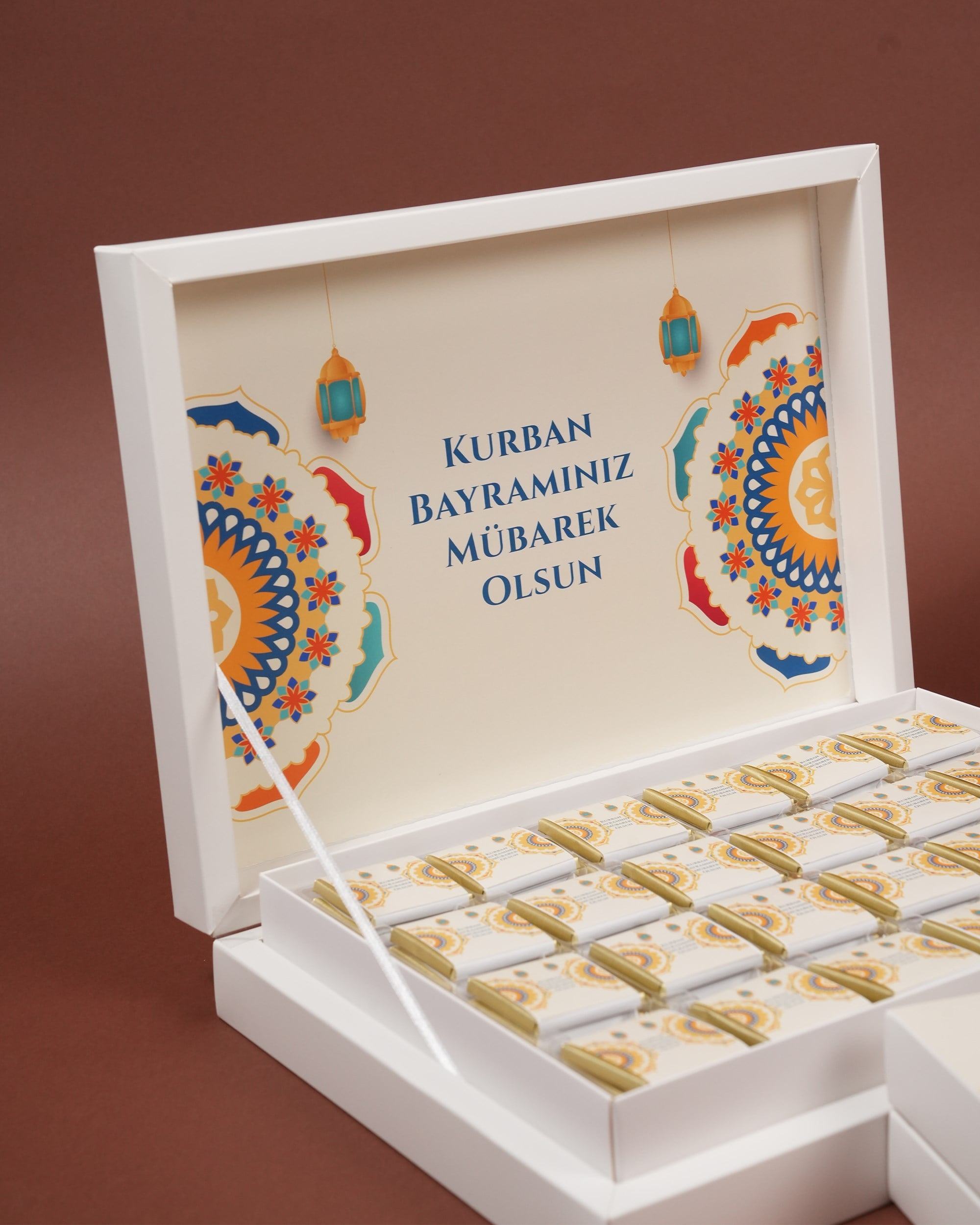 Koyun Desen Kurban Bayramı Madlen Çikolata 72 Adet