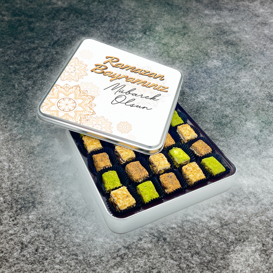 Bayram Şekeri Baklava Lokum Kutusu