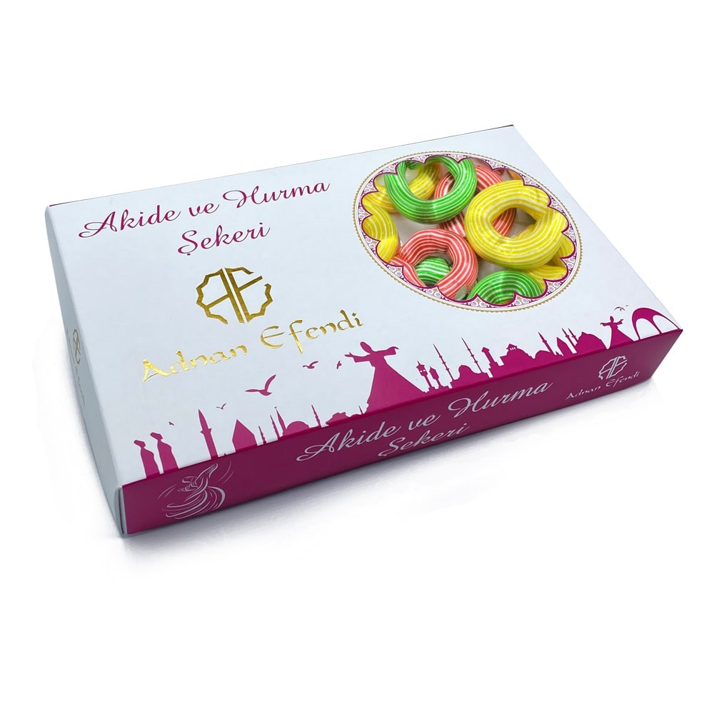 Akide Şekeri Meyveli Halka 400 gr.