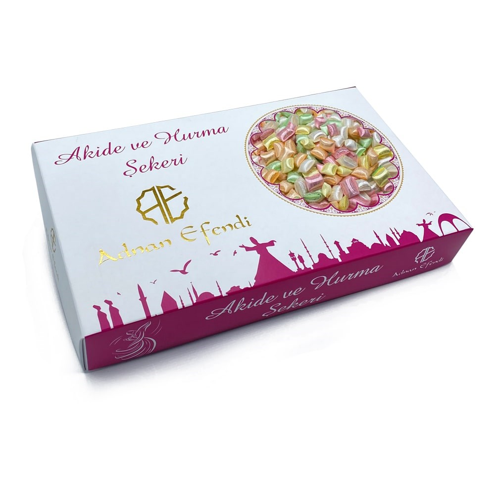 Akide Şekeri Renkli Naneli 400 gr.