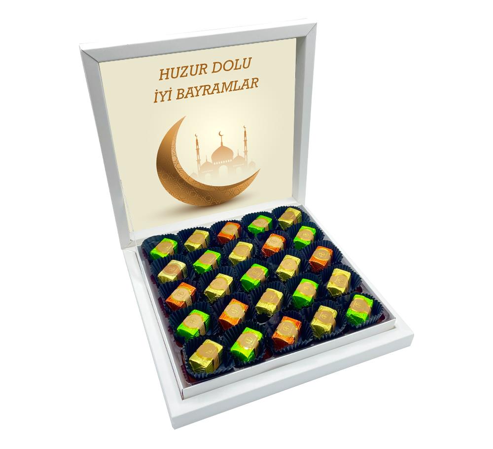 Bayram Hediyesi Çikolatası Baton Çikolata Sunum Kutulu