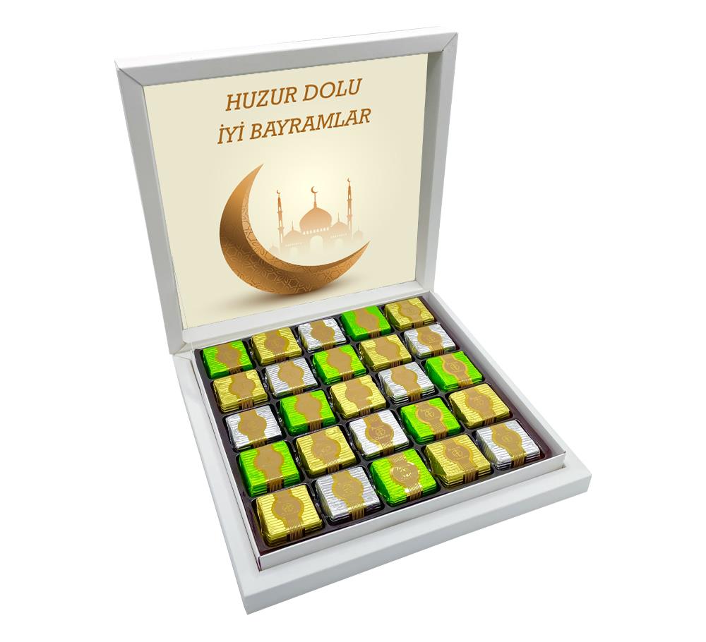 Bayram Hediyesi Premium Çikolata Sunum Kutulu