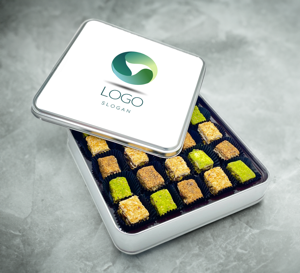 Firmalara Özel Kurumsal Promosyon Baklava Lokum Kutusu