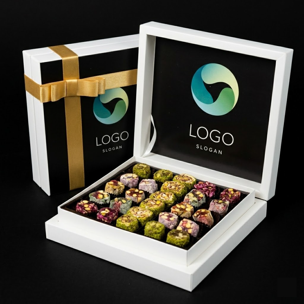 Kurumsal Logolu Karışık Special Kutulu Lokum