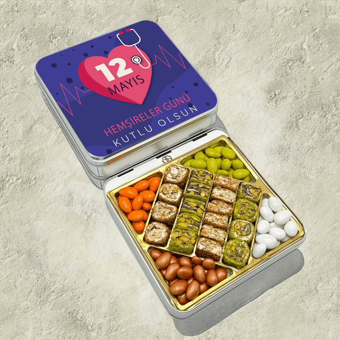Hemşireler Haftası Baklava Lokum & Draje