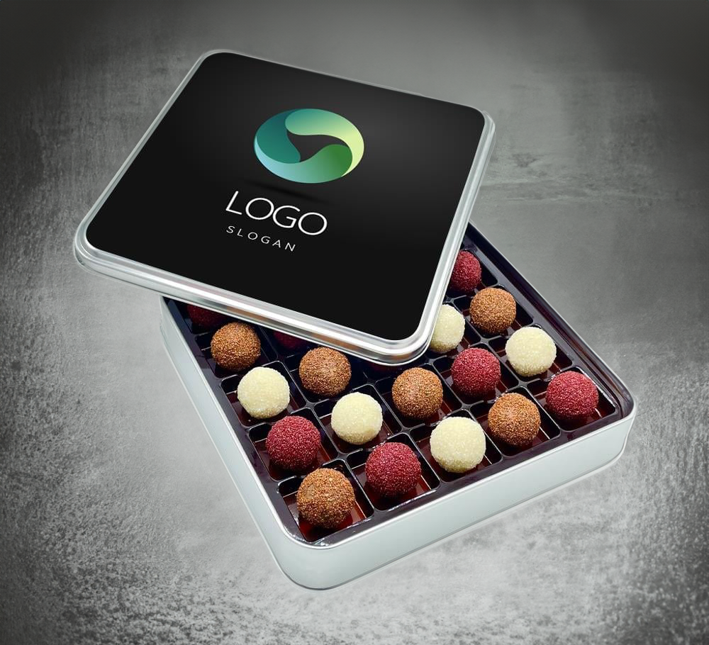 Firmalara Özel Kurumsal Truff Çikolata Kutusu