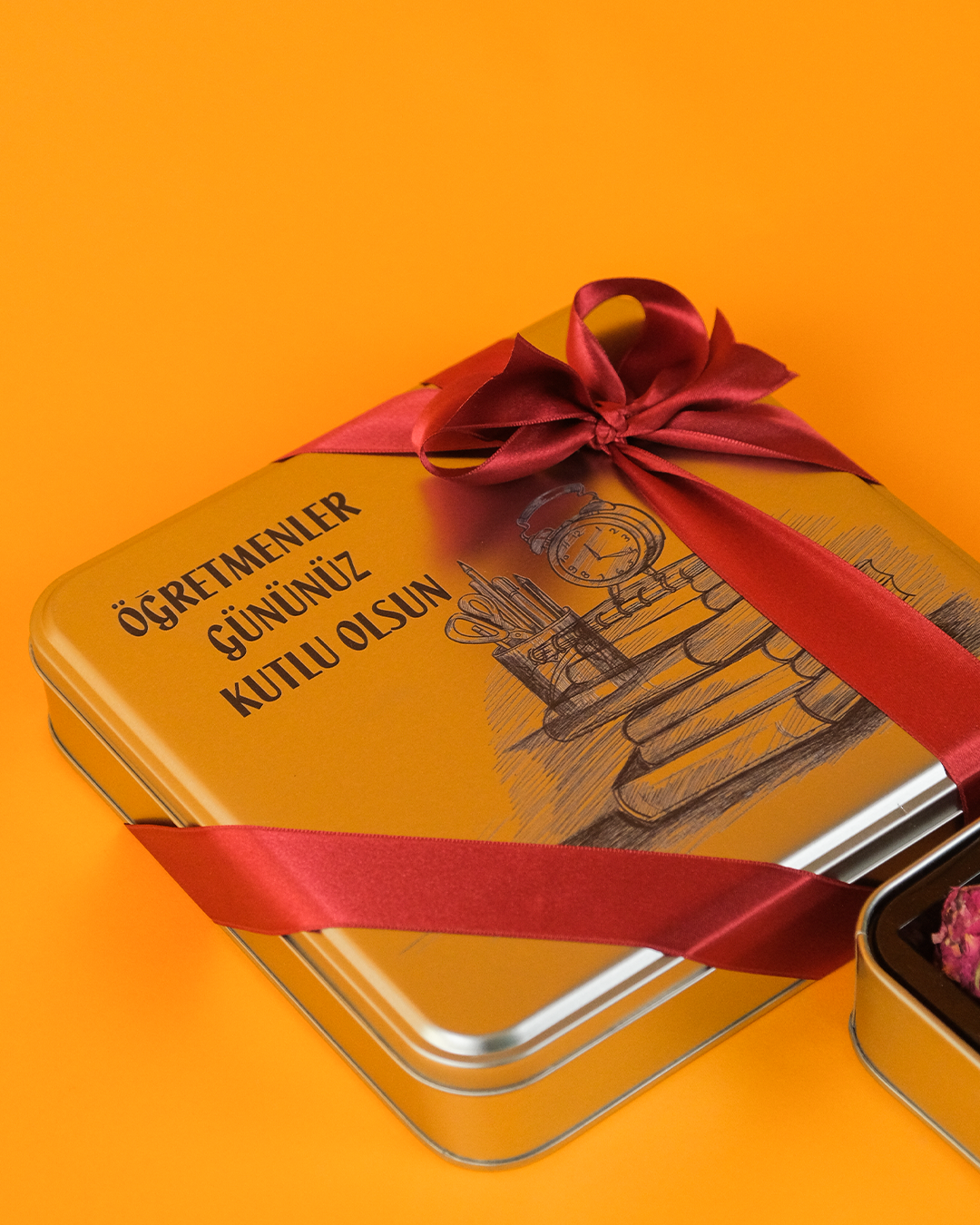 Hediyelik Meyveli Lokum Öğretmenler Gününe Özel