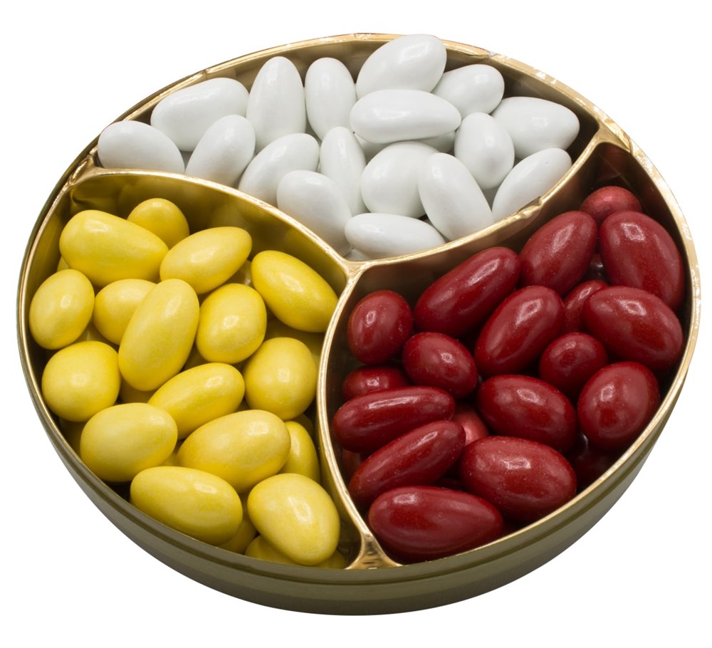 Hediyelik Üç Renk Bademli Draje 430gr.