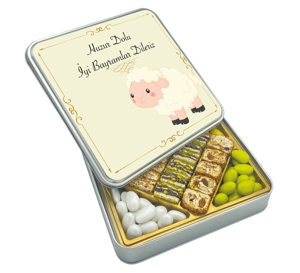 Koyun Desen Kurban Bayramı Baklava Lokum & Draje