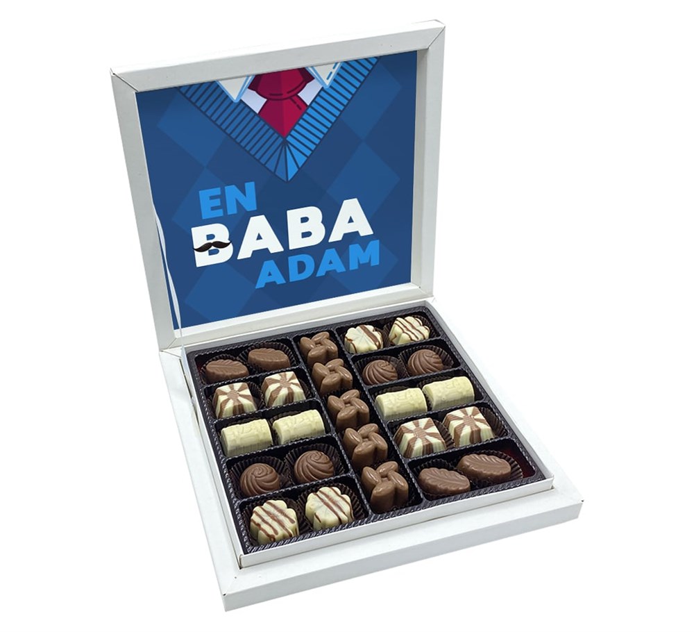 Kravat Tasarımlı Babalar Günü Special Çikolata