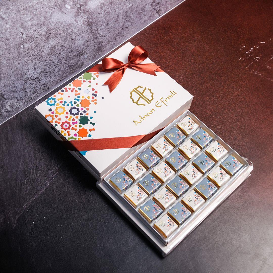 Madlen Çikolata Sütlü Bitter - Antrasit Kutu (72 Adet)