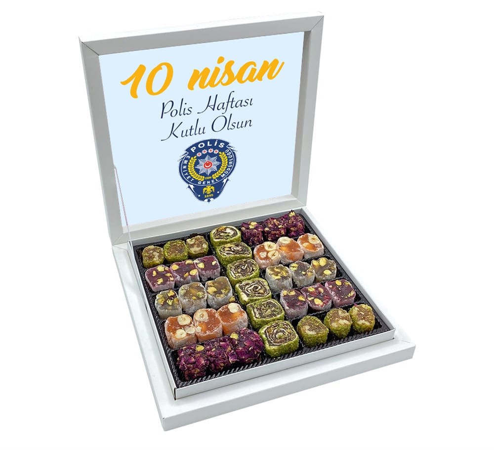 Polis Haftası Rozet Baskılı Special Lokum