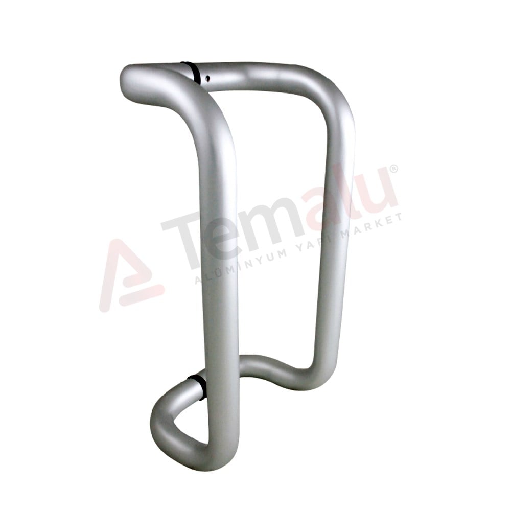 Kıvrık Kol Alüminyum Kapı Kolu Temalu