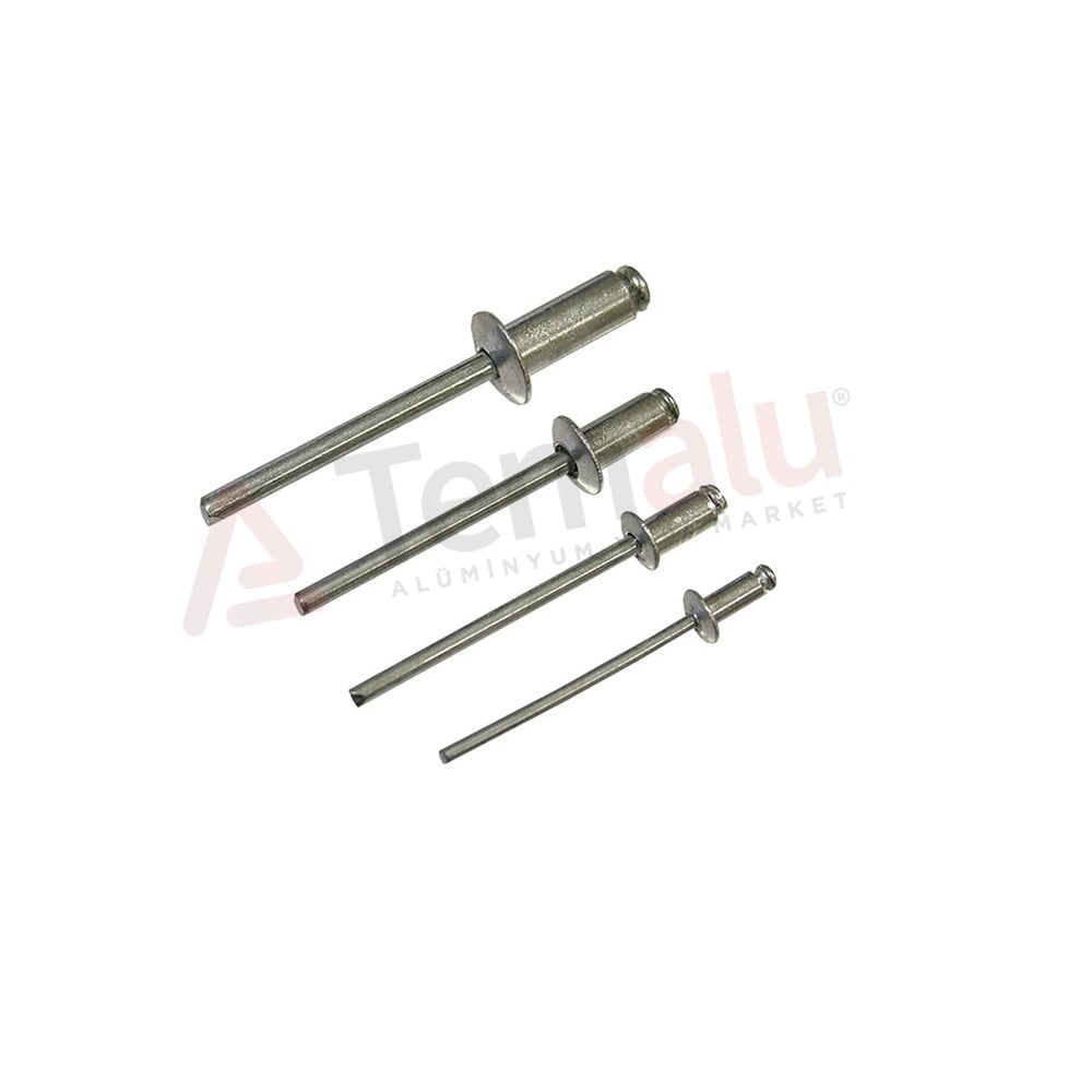 Standart Pop Perçin ( 1000 Adet ) Perçin Temalu