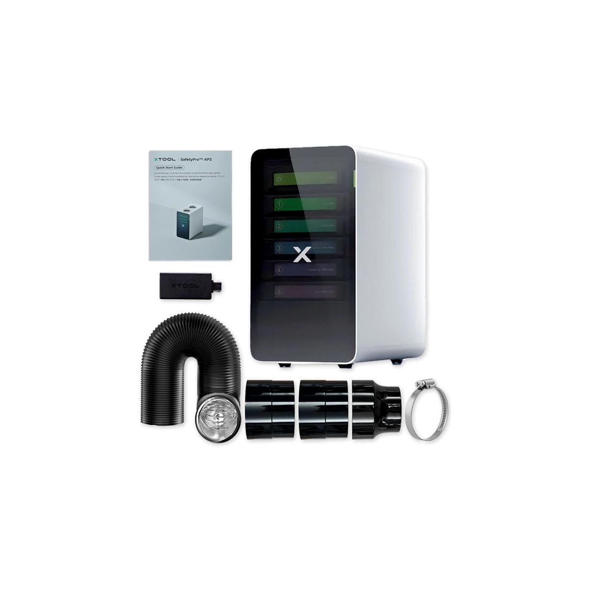 XTOOL AP2 Süper Siklon Hava Koku Temizleme Makinesi- Uyumlu Makineler: P2S, P2, S1, M1 Ultra, F1 Ultra, D1, M1, F1