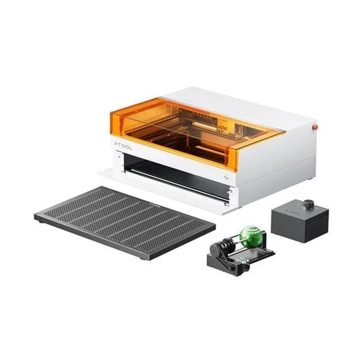 XTOOL S1 20W Deluxe Paket Lazer Makinesi- Beyaz