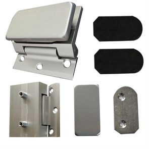 Cam Kapı Menteşesi Kahe - Duvardan Cama Yaysız Menteşe (C614-B)