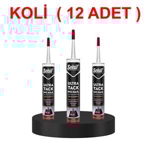 Selsil Ultra Tack Mastik Kartuş 290ml - Koli Yapıştırıcı SELSİL