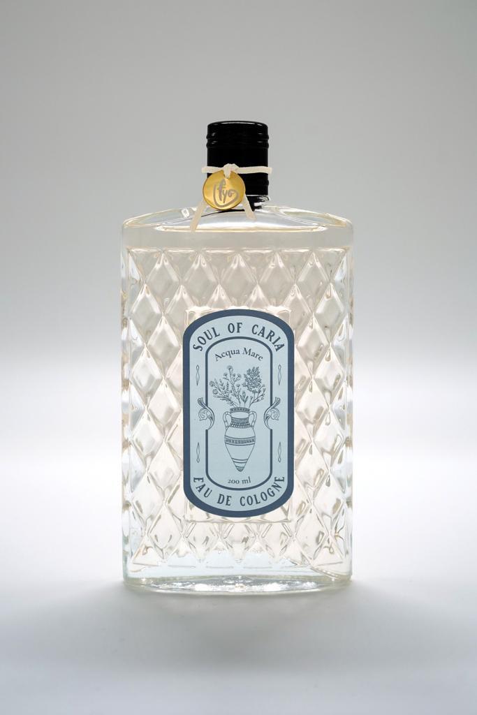 Deniz Suyu Kokulu Soul Of Caria Eau De Kolonya 200 Ml Özel Cam Şişe