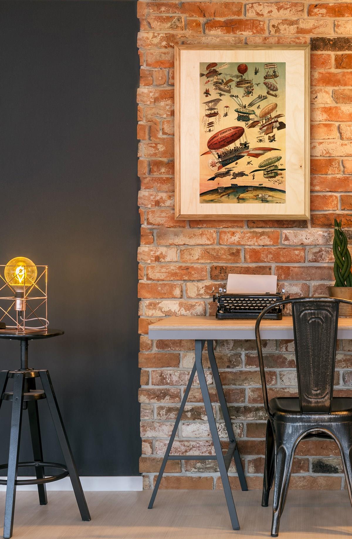 AIRPLANE Wooden Table