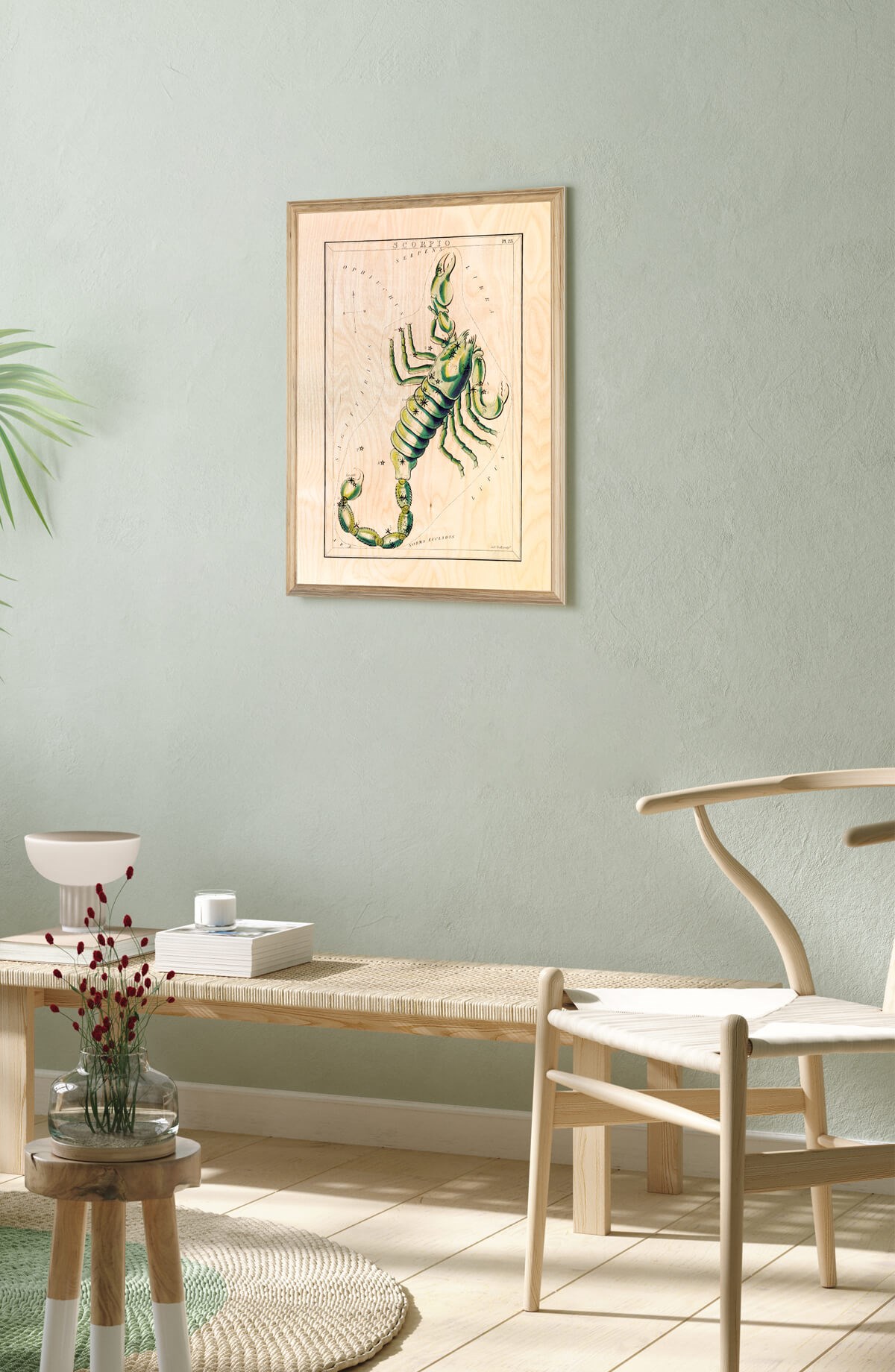 Scorpio Wooden Table