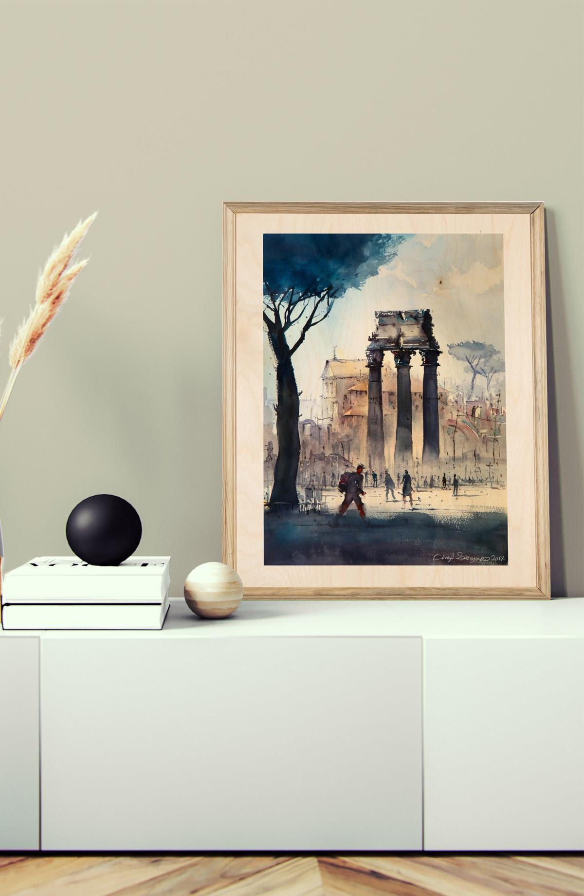 CUNEYT_SENYAVAS_ROMA_1 Wooden Table