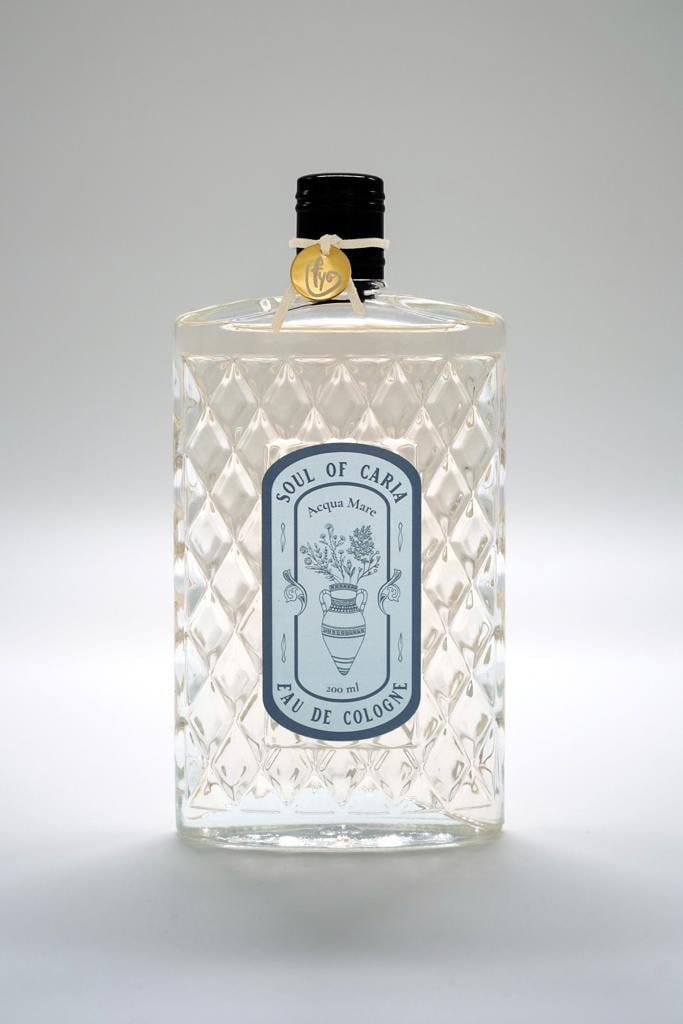 Deniz Suyu Kokulu Soul Of Caria Eau De Kolonya 200 Ml Özel Cam Şişe