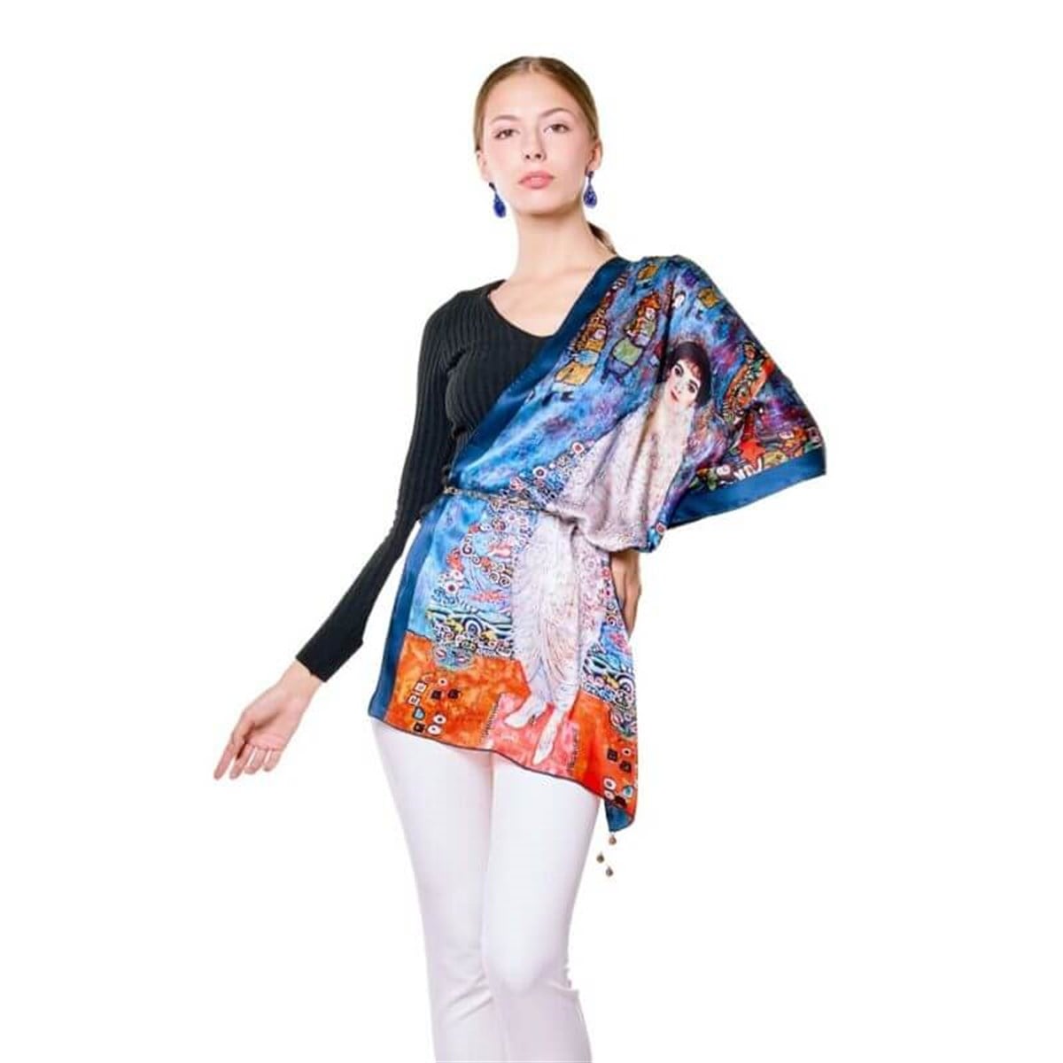 GUSTAV KLIMT 4 DESENLİ FULAR