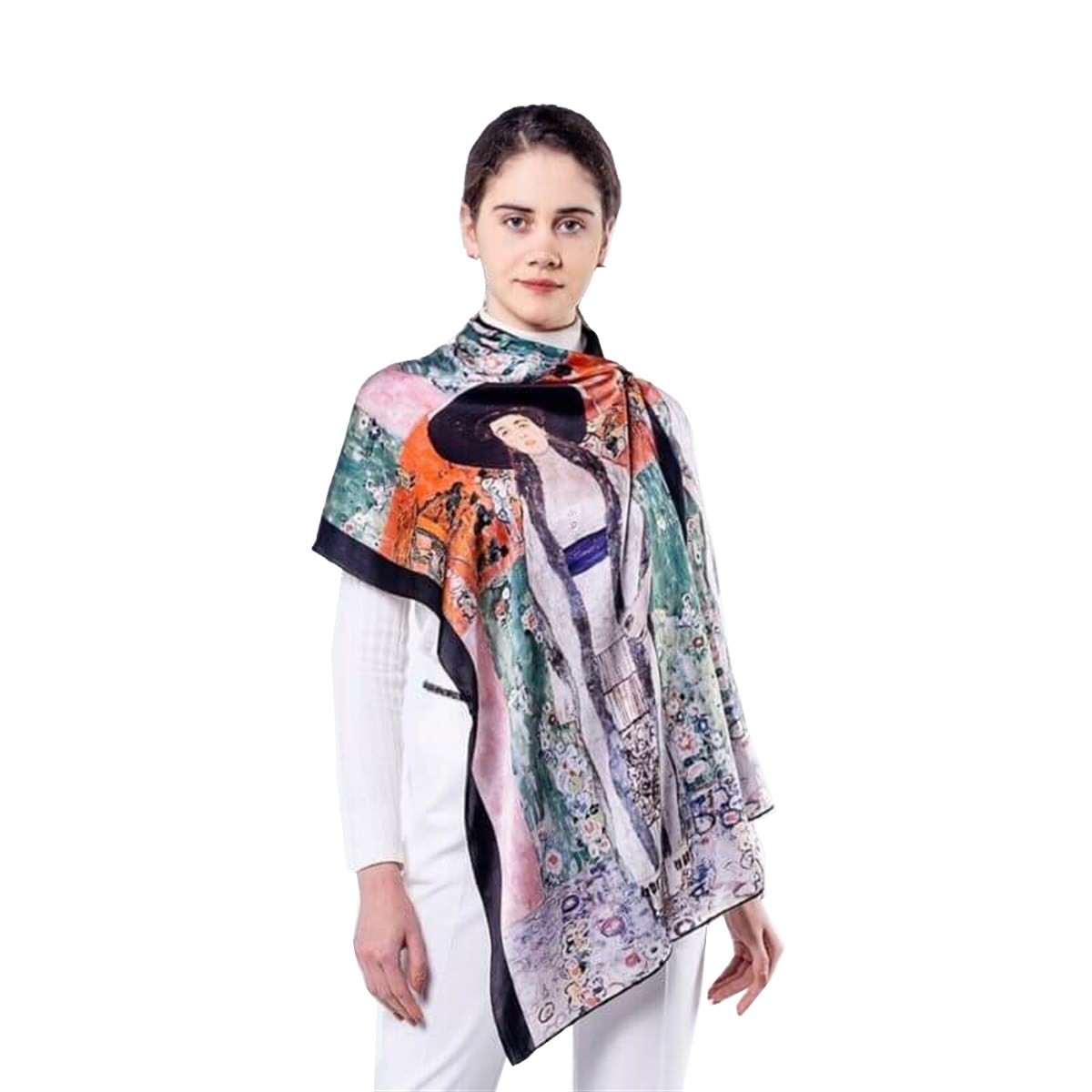 Gustav Klimt Adele Bloch Bauer İpek Fular