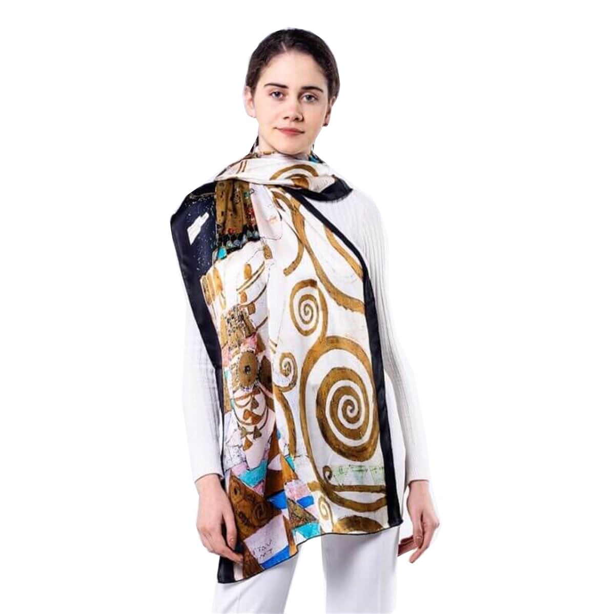 Gustav Klimt Expectation İpek Fular
