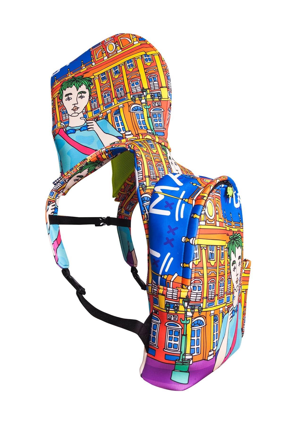 IKIGAI CITY SERİSİ MADRİD KAPÜŞONLU SIRT ÇANTASI