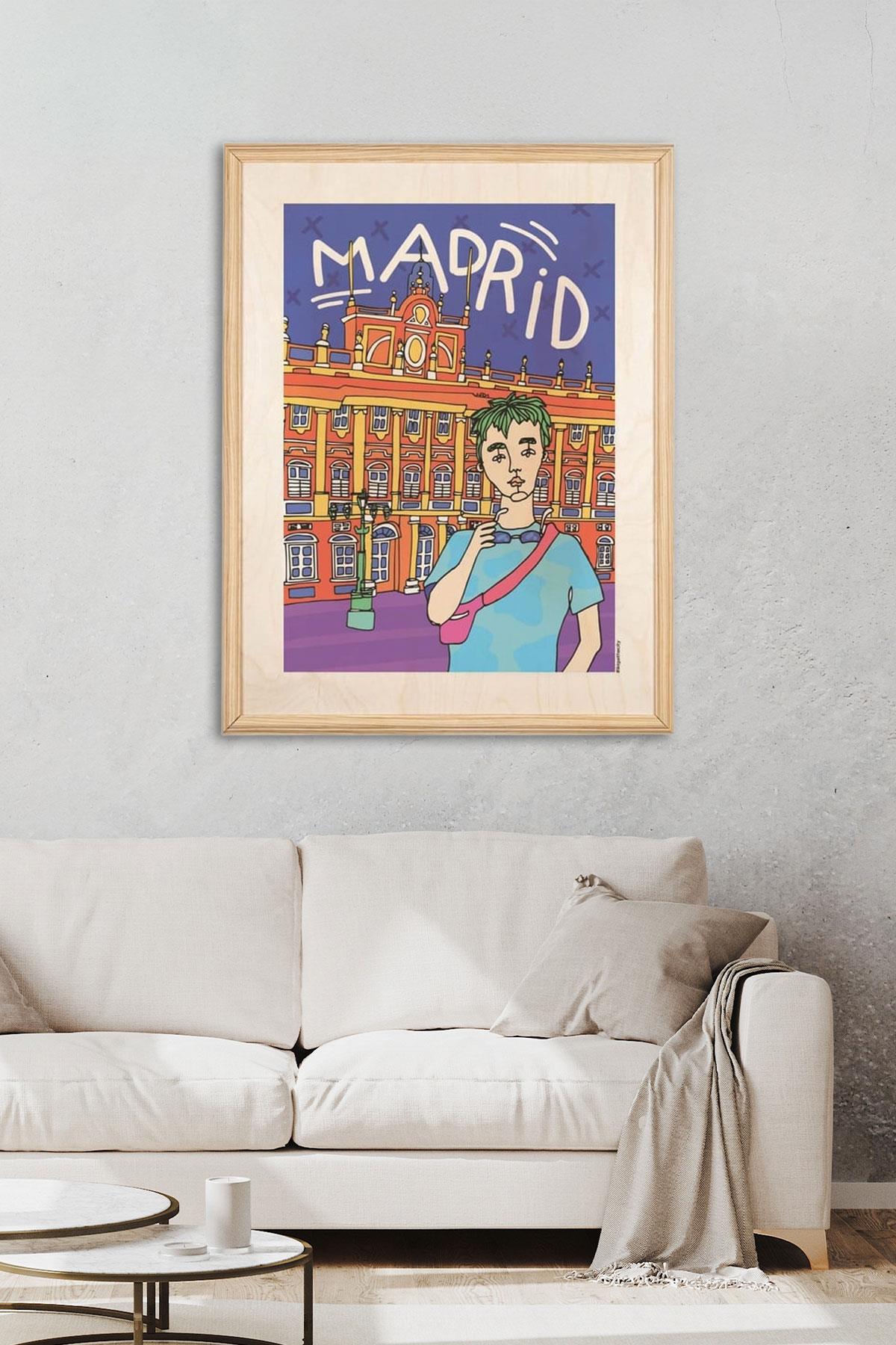 Ikıgaı_Madrid Wooden Table