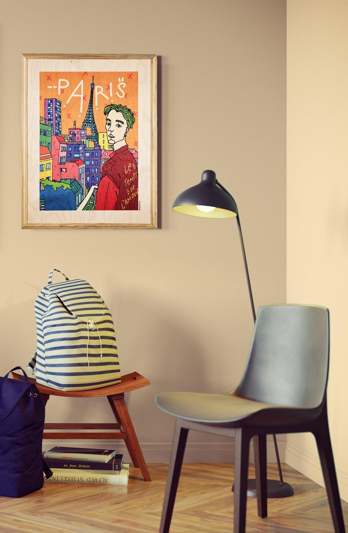 IKIGAI_PARIS Wooden Table