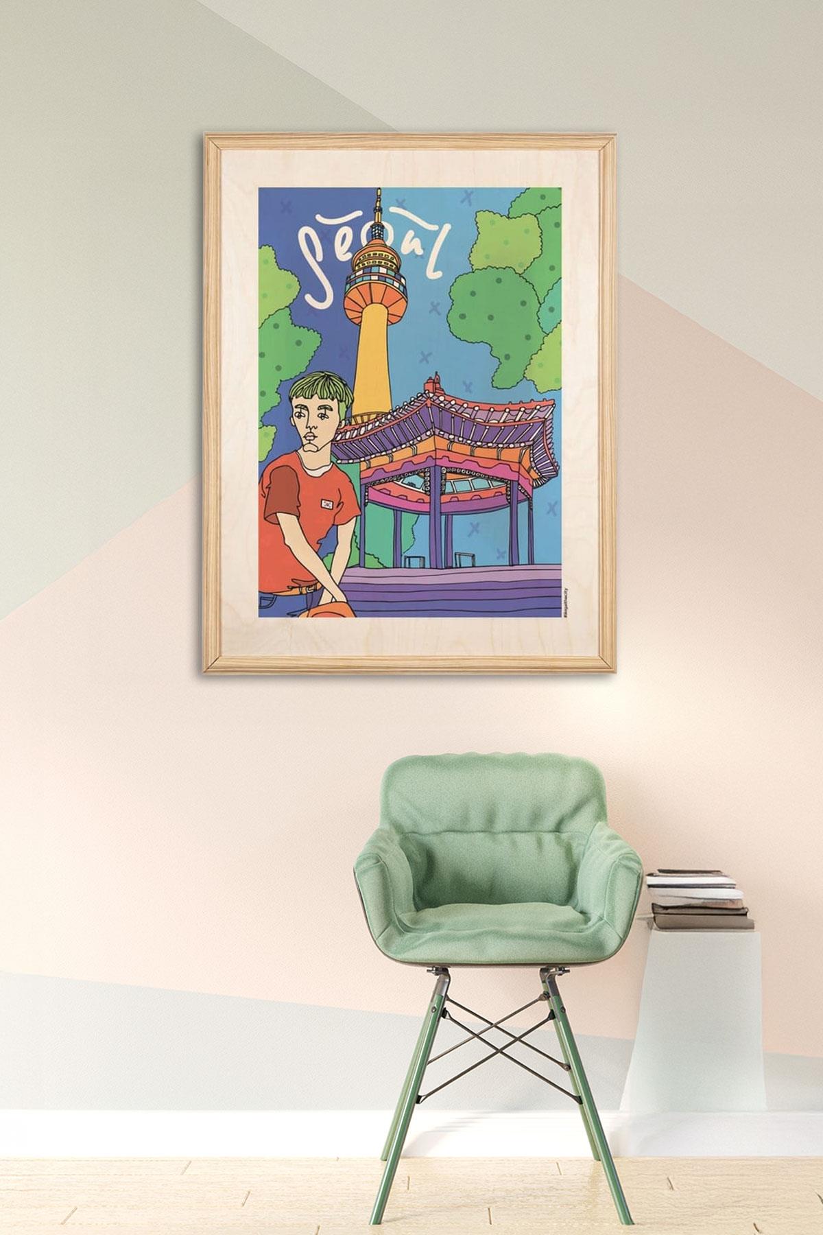 Ikıgaı_Seoul Wooden Table